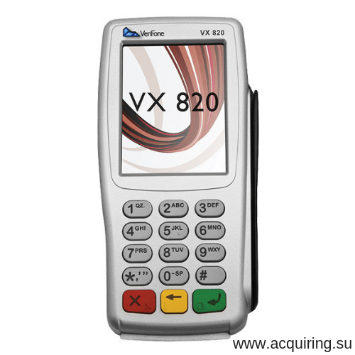 Банковский платежный терминал - пин пад Verifone VX820 под проект Прими Карту в Оренбурге