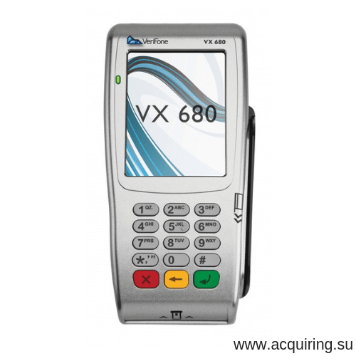 POS-терминал Verifone VX680 GPRS (сим-карта), комплект Прими Карту в Оренбурге